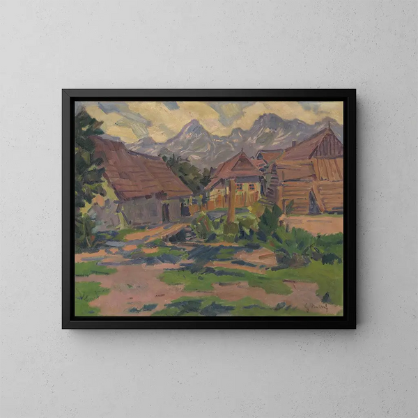 Deel van Menguoviec - Gustav Mahler — ingelijst kunstwerk aan de muur