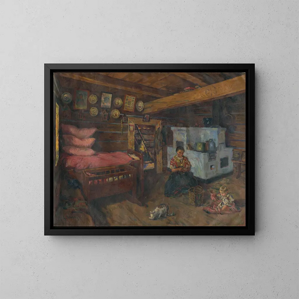 Voorbereiding van de lunch - Gustav Mahler — ingelijst kunstwerk aan de muur