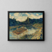 van de balken op de rivier Orava - Gustav Mahler — ingelijst kunstwerk aan de muur