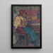 Fileuse de Mork Hj - Gustav Mahler — framed artwork on a wall