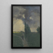 In the mist - Gustav Mahler — framed artwork on a wall