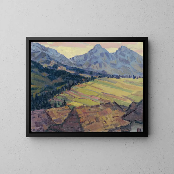 Motief diurnus - Gustav Mahler — ingelijst kunstwerk aan de muur