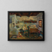 Slaapkamer van diar - Gustav Mahler — ingelijst kunstwerk aan de muur