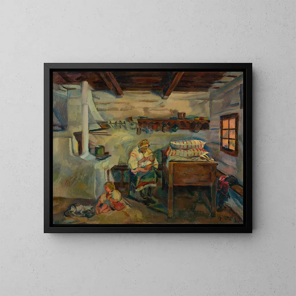 Slaapkamer van diar - Gustav Mahler — ingelijst kunstwerk aan de muur
