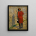 prikbord - Guy Pène du Bois — ingelijst kunstwerk aan de muur