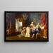 De gevangenneming van Lodewijk XVI en zijn familie - Gyula Benczúr — ingelijst kunstwerk aan de muur