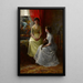 A Conversation - Hamilton Hamilton — framed artwork on a wall
