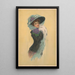 Violet Painting - Hamilton King — framed artwork on a wall