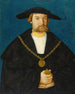 Portret van Blasius von Holzhausen 1481–1525 - Hans Abel II — weergave van het kunstwerk