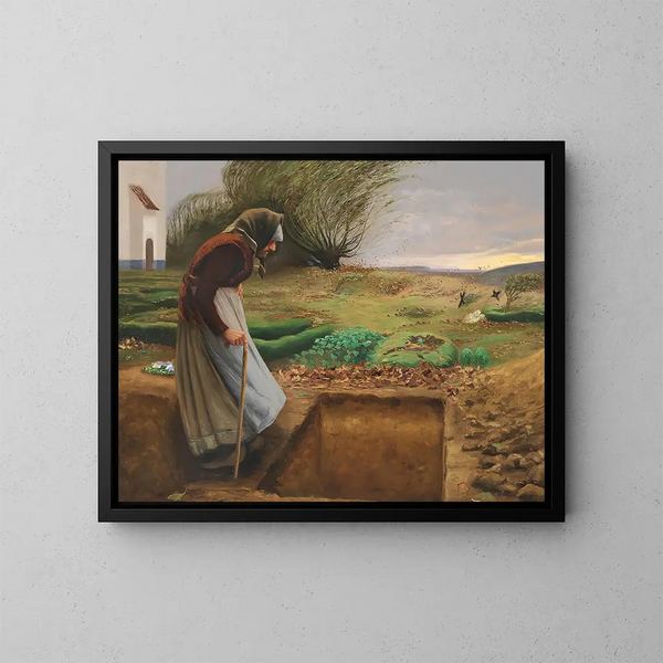 Na - Hans Andersen Brendekilde — ingelijst kunstwerk aan de muur