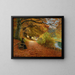 Sentier boisé en automne - Hans Andersen Brendekilde — ingelijst kunstwerk aan de muur