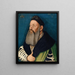 Portret van Adelberg III de Brenfels - Hans Baldung — ingelijst kunstwerk aan de muur