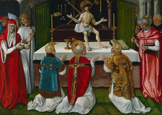 Hans Baldung - The Mass of Saint Gregory.webp