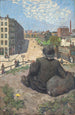 Spring Painting - Hans Baluschek — artwork view
