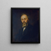 De lid van de Rijksraad Georg Granitsch - Hans Canon — ingelijst kunstwerk aan de muur