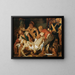 De redding van het lichaam van Jean-Paul Marat - Hans Canon — ingelijst kunstwerk aan de muur