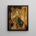 La muse Clio - Hans Canon — ingelijst kunstwerk aan de muur