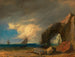 Studie van de zee met vissersboten - Hans Canon — weergave van het kunstwerk