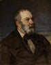 Portret van de schilder Johann Wilhelm Schirmer - Hans Canon — weergave van het kunstwerk