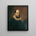 Wilhelm Wartenegg in een 17e-eeuws kostuum - Hans Canon — ingelijst kunstwerk aan de muur