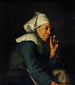 Landelijke Bretonse scène - Hans Christian Koefoed — weergave van het kunstwerk