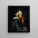Landelijke Bretonse scène - Hans Christian Koefoed — ingelijst kunstwerk aan de muur