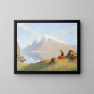 Hans Dahl - Summer in the fjords.webp