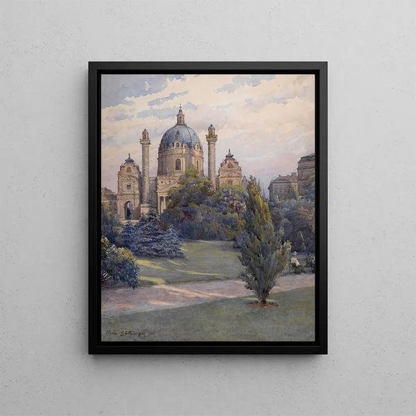 Hans Gtzinger - Karlsplatz und Karlskirche.webp