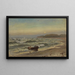 Storm op Rügen - Hans Gude — ingelijst kunstwerk aan de muur