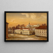 L'École d'équitation au château d'Akershus - Hans Gude — ingelijst kunstwerk aan de muur
