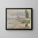Onbekend - Hans Gude — ingelijst kunstwerk aan de muur