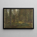 Boslandschap - Hans Gude — ingelijst kunstwerk aan de muur