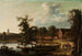 Landscape with the Mill at Bromme near Sor - Hans Harder — artwork view