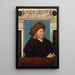 Portrait of Philipp Adler - Hans Holbein the Elder — framed artwork on a wall