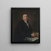 Landammann Jakob Zellweger-Zuberbühler - Hans Jakob Brunschweiler — ingelijst kunstwerk aan de muur