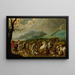 Ingang in de ark van Noach - Hans Jordaens III — ingelijst kunstwerk aan de muur