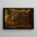 Cabinet de curiosités - Hans Jordaens III — ingelijst kunstwerk aan de muur