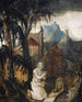 Sint-Jerome in de woestijn - Hans Leu de Jonge — weergave van het kunstwerk