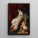Het Droom na het bal - Hans Makart — ingelijst kunstwerk aan de muur