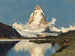Cervin en Riffelsee-meer - Hans Maurus — weergave van het kunstwerk