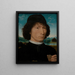 Bernardo Bembo staatsman en Venetiaanse ambassadeur - Hans Memling — ingelijst kunstwerk aan de muur
