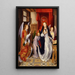 L'Annonciation - Hans Memling — framed artwork on a wall