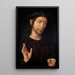 L'Homme de douleurs - Hans Memling — ingelijst kunstwerk aan de muur