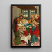 A panel of an altar with the Death of the Virgin - Hans Murer — framed artwork on a wall