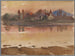 Zonsondergang - Hans Sandreuter — weergave van het kunstwerk
