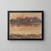 Zonsondergang - Hans Sandreuter — ingelijst kunstwerk aan de muur