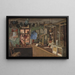 Een landwinkelier - Hans Smidth — ingelijst kunstwerk aan de muur