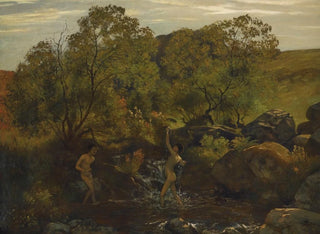 Hans Thoma - Badende Jnglinge Bathing Boys.webp