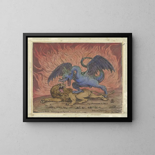 Hans Thoma - Dragon and Lion.webp