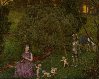 Hans Thoma - Fable  Knight.webp